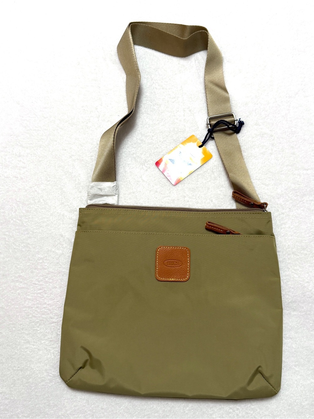 BRIC’S X Travel Crossbody Shoulder Bag in Safari Handbag